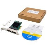 Quad-Port PCIe Gigabit Ethernet Network Adapter