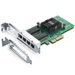 Intel I350-AM4 1GbE Network Adapter with 4 RJ45
