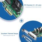 Intel I350-AM4 1GbE Network Adapter with 4 RJ45