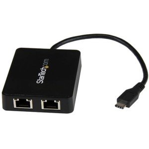 StarTech USB-C Dual Gigabit Ethernet Adapter