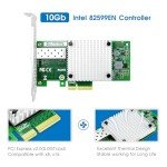 10Gb SFP+ PCI-E Network Card with Intel Chip