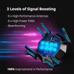 Reyee AX6000 WiFi 6 Gaming Router with Quad-Core CPU