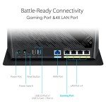 ASUS AX5700 WiFi 6 Gaming Router with Security