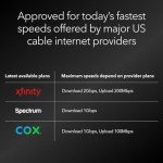 NETGEAR Nighthawk DOCSIS 3.1 Cable Modem