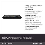 Netgear Nighthawk X6 AC3200 Tri-Band Wi-Fi Router