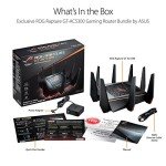 ASUS Tri-Band Gaming Router - 5334 Mbps WiFi