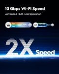 Cudy Wi-Fi 7 Tri-Band Router BE11000 10 Gbps