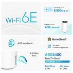 TP-Link Deco AXE5400 Tri-Band WiFi Mesh System