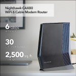 NETGEAR Nighthawk WiFi 6 Cable Modem Router
