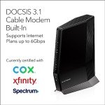 NETGEAR Nighthawk WiFi 6 Cable Modem Router