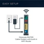 Motorola MG7315 Modem Router Combo - Gigabit Speed