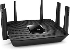 Linksys Tri-Band WiFi 5 Router, AC4000 Speed