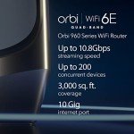 NETGEAR Orbi Quad-Band WiFi 6E Router AXE11000