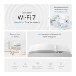 TP-Link Deco BE23 WiFi 7 Mesh System 3-Pack