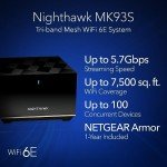 NETGEAR Nighthawk Tri-Band Mesh WiFi 6E System