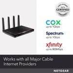 NETGEAR Nighthawk C7800 WiFi Router Modem Combo