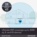 NETGEAR Nighthawk C7800 WiFi Router Modem Combo