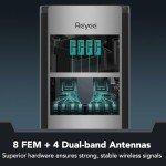 Reyee Mesh WiFi 6 System, AX3200, 6000Sq. Ft