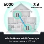 Reyee Mesh WiFi 6 System, AX3200, 6000Sq. Ft