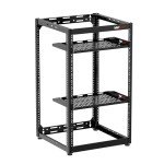 Vivlly 20U Open Frame Rack for Servers and Networking