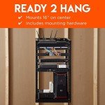 ECHOGEAR 20U Open Frame Wall Rack for AV Gear