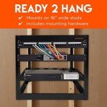 ECHOGEAR 10U Heavy Duty Open Frame Rack