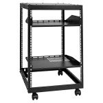 VEVOR 15U Wall Mount Server Rack with Shelves