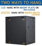 Tedgetal 12U Wall Mount Server Rack Cabinet