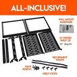 ECHOGEAR 10U Heavy Duty Open Frame Rack