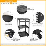 RIVECO OFCO 18U Rolling Network Rack with Shelf