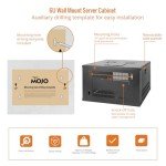 Tecmojo 6U Wall Mount Server Cabinet with Lockable Door