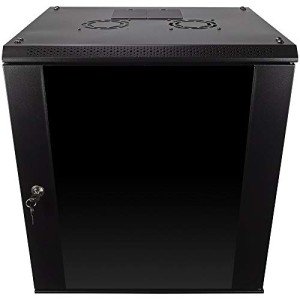 NavePoint 12U Wall Mount Server Cabinet with Locks