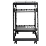 VEVOR 15U Wall Mount Server Rack with Shelves