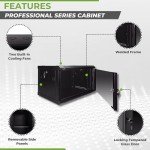 Navepoint 6U Wallmount Network Rack with Locking Door