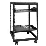 VEVOR 15U Wall Mount Server Rack with Shelves