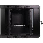 Navepoint 6U Wallmount Network Rack with Locking Door