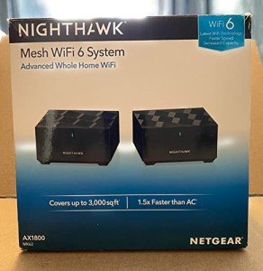 NETGEAR Nighthawk Mesh WiFi 6 System AX1800