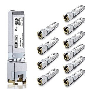 10 Pack 10Gb SFP+ RJ45 Transceiver Modules