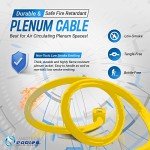 CAT6 Plenum 1000ft Ethernet Cable - High Performance