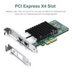 Intel Ethernet PCIe Converged Network Adapter X550-T2
