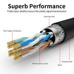 High-Speed Outdoor Cat7 Ethernet Cable 350ft