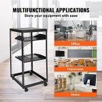 VEVOR 20U Adjustable Server Rack with Wheels