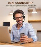 Wireless Noise-Canceling Bluetooth Headphones with Mic
