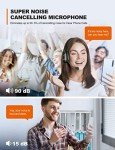 TECKNET Wireless Bluetooth Headphones with Microphone