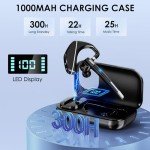 Bluetooth Headset V5.3 with 96H Talktime