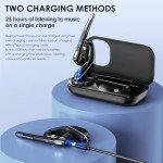 Bluetooth Headset V5.3 with 96H Talktime