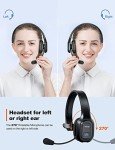 TECKNET Wireless Bluetooth Headphones with Microphone