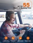 TECKNET Wireless Bluetooth Headphones with Microphone