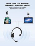 TECKNET Wireless Bluetooth Headphones with Microphone