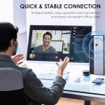 Bluetooth Headset V5.3 with 96H Talktime